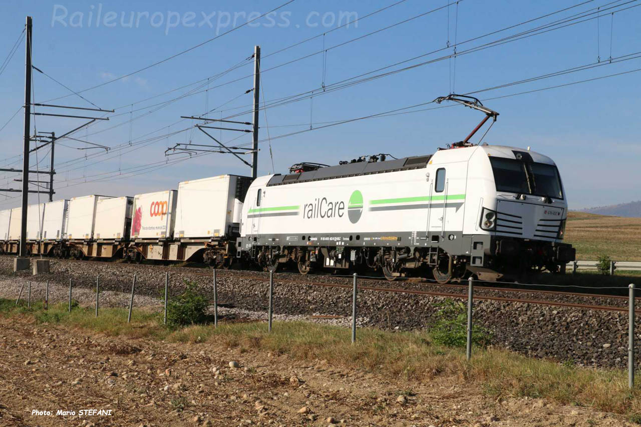 Re 476 452 RLC à Onnens (CH)