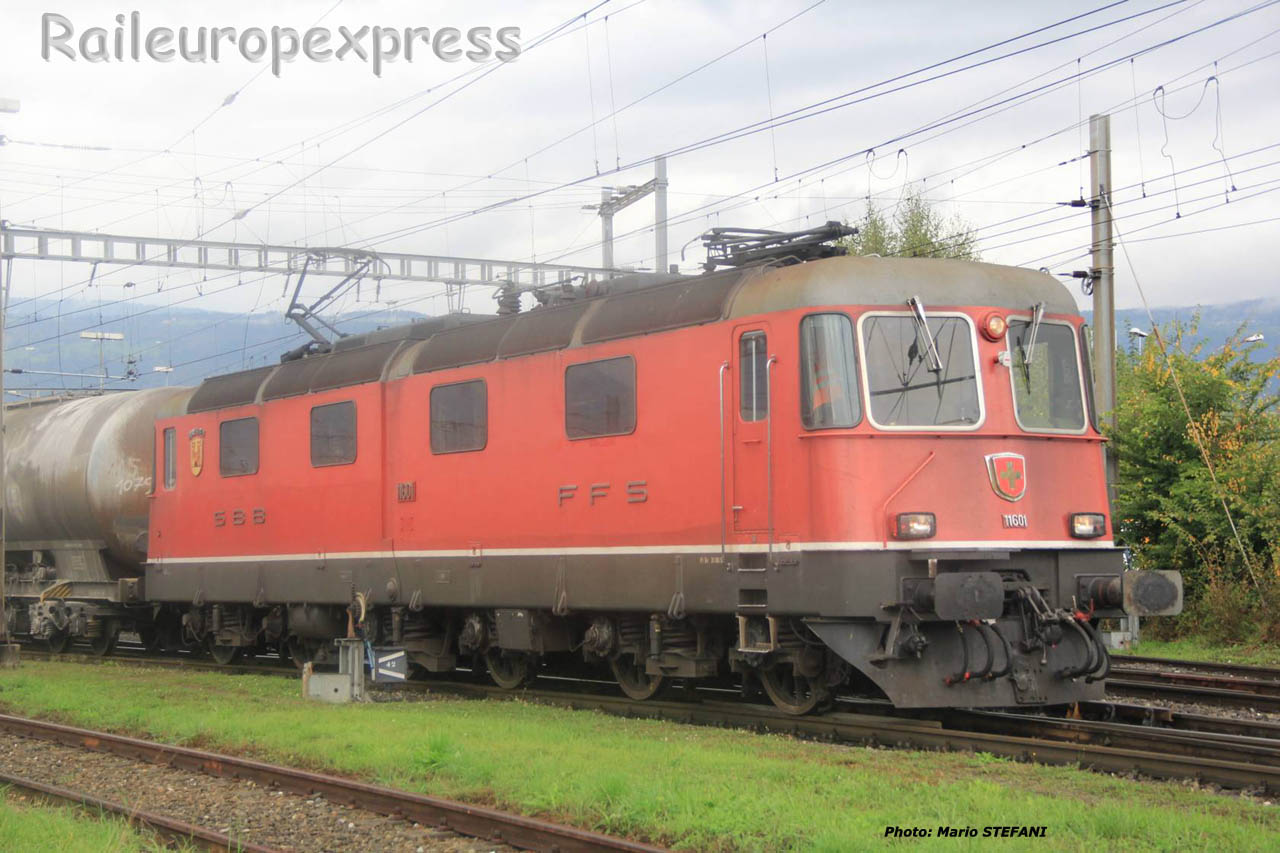 Re 6/6 11601 CFF à Yverdon (CH) 2