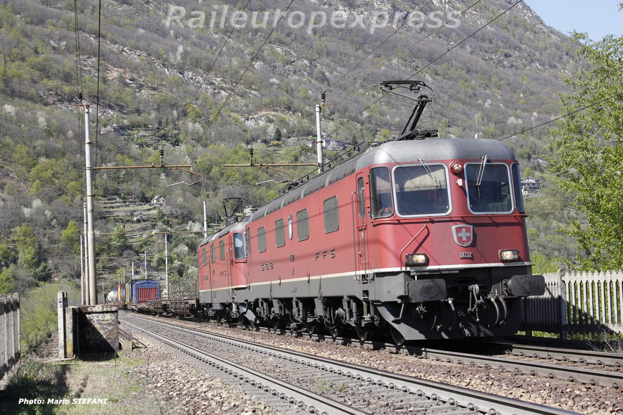 Re 6/6 11632 CFF à Domodossola