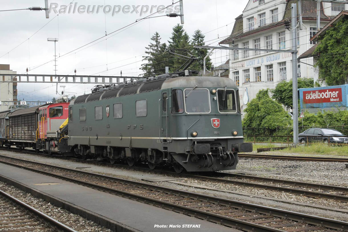 Re 6/6 11646 CFF à Arth-Goldau