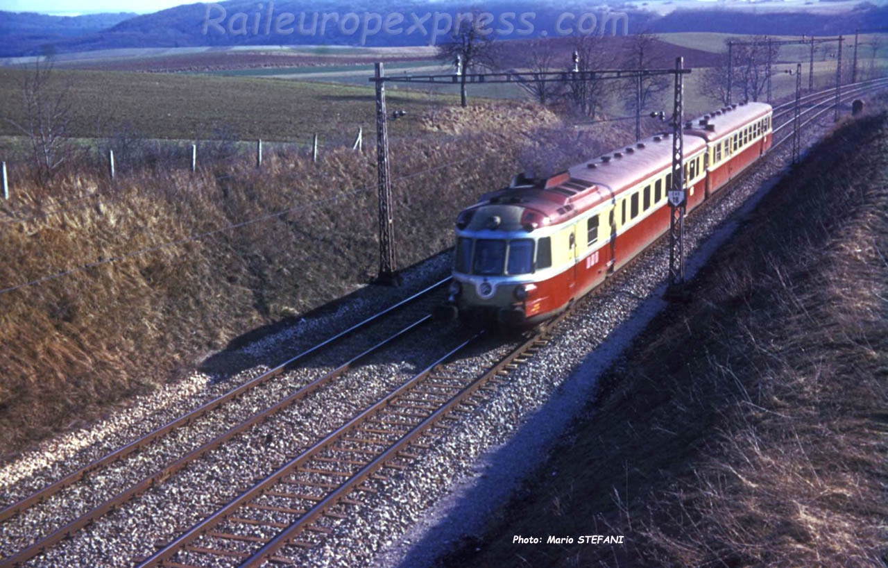 RGP X 2700 SNCF TEE Le Genevois à Arnex (CH)