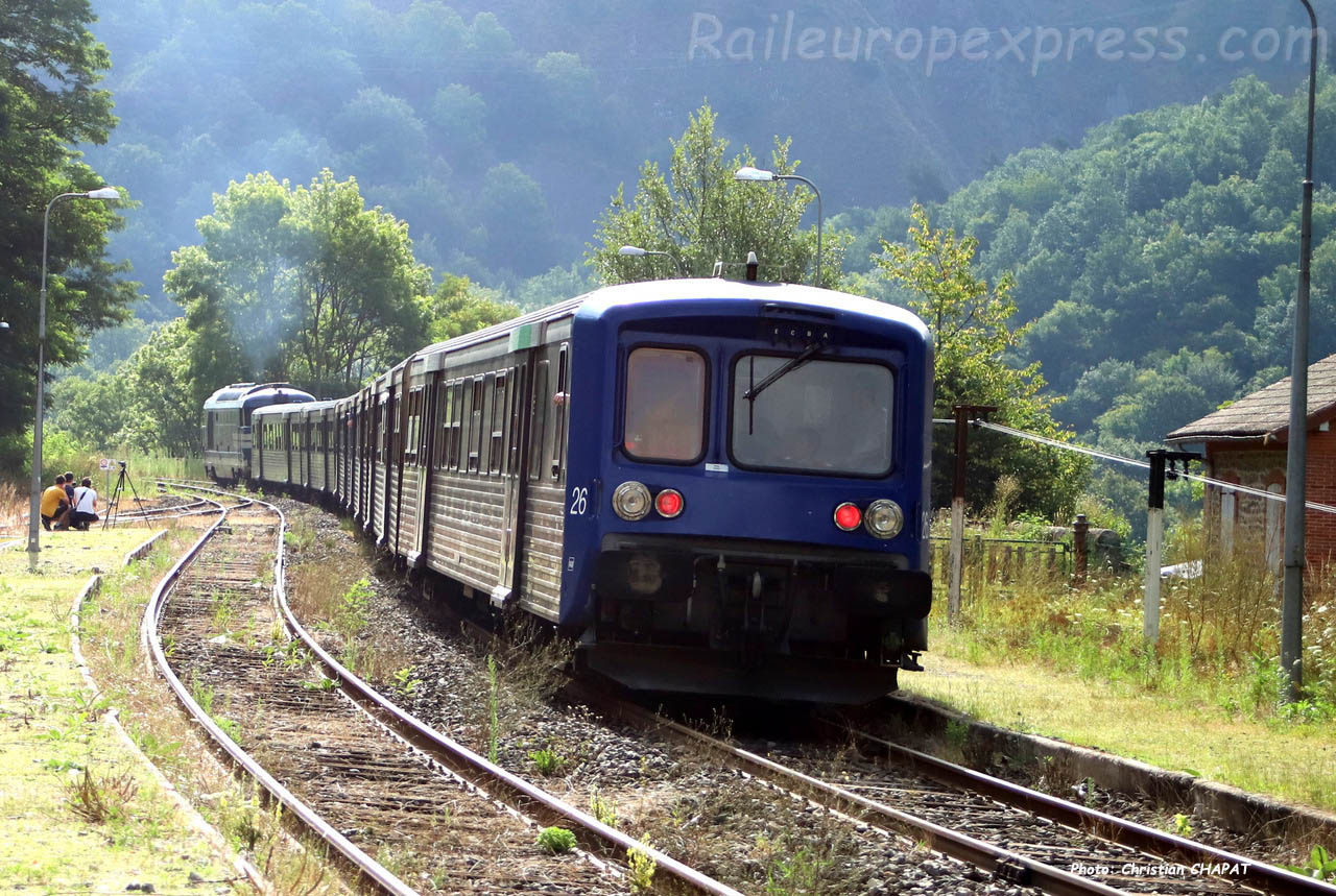 RRR 26 SNCF à Monistrol d'Allier (F-43)