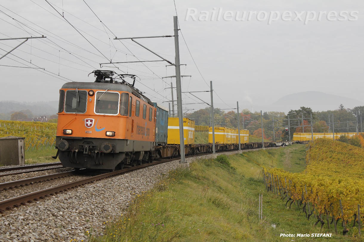 RTS CFF Re 4/4 II 11320 à Boudry