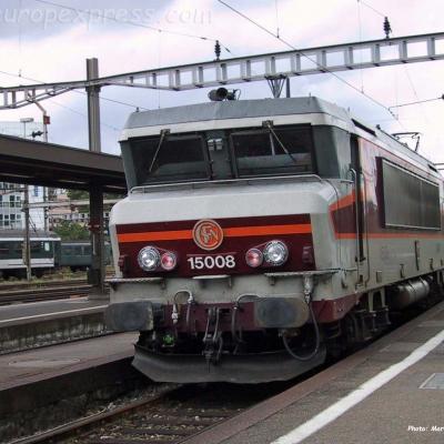 BB 15008 SNCF à Basel (CH)