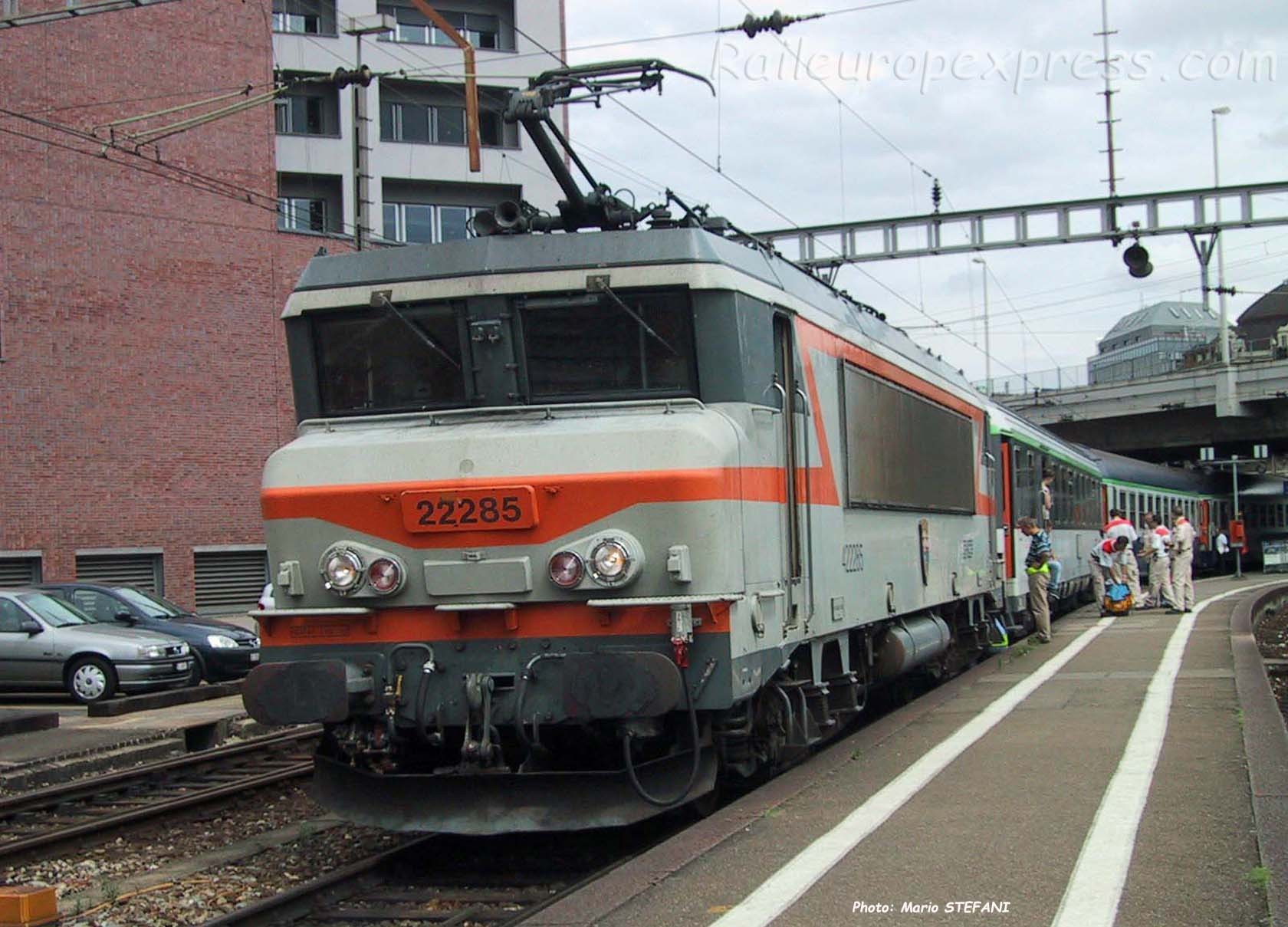 BB 22285 SNCF à Basel (CH)