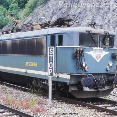 BB 25655 SNCF à Vallorbe (CH)