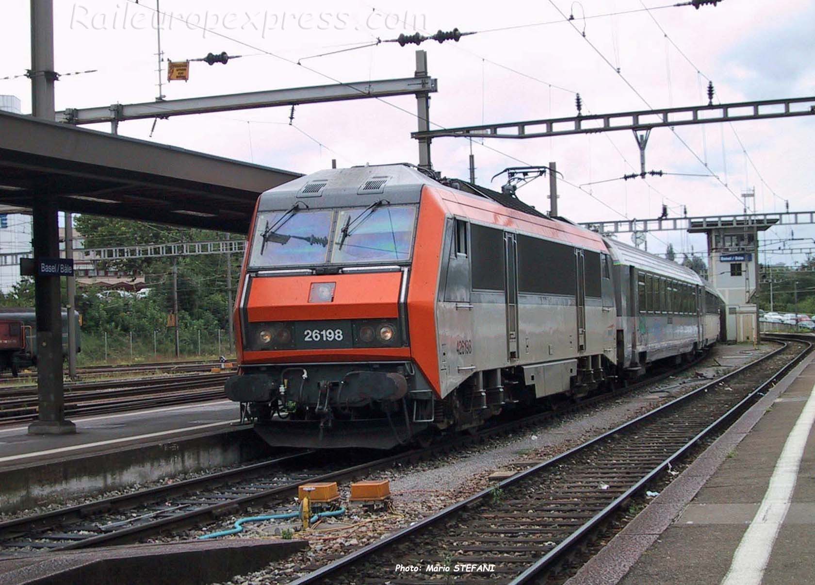 BB 26198 SNCF à Basel (CH)