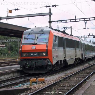 BB 26198 SNCF à Basel (CH)