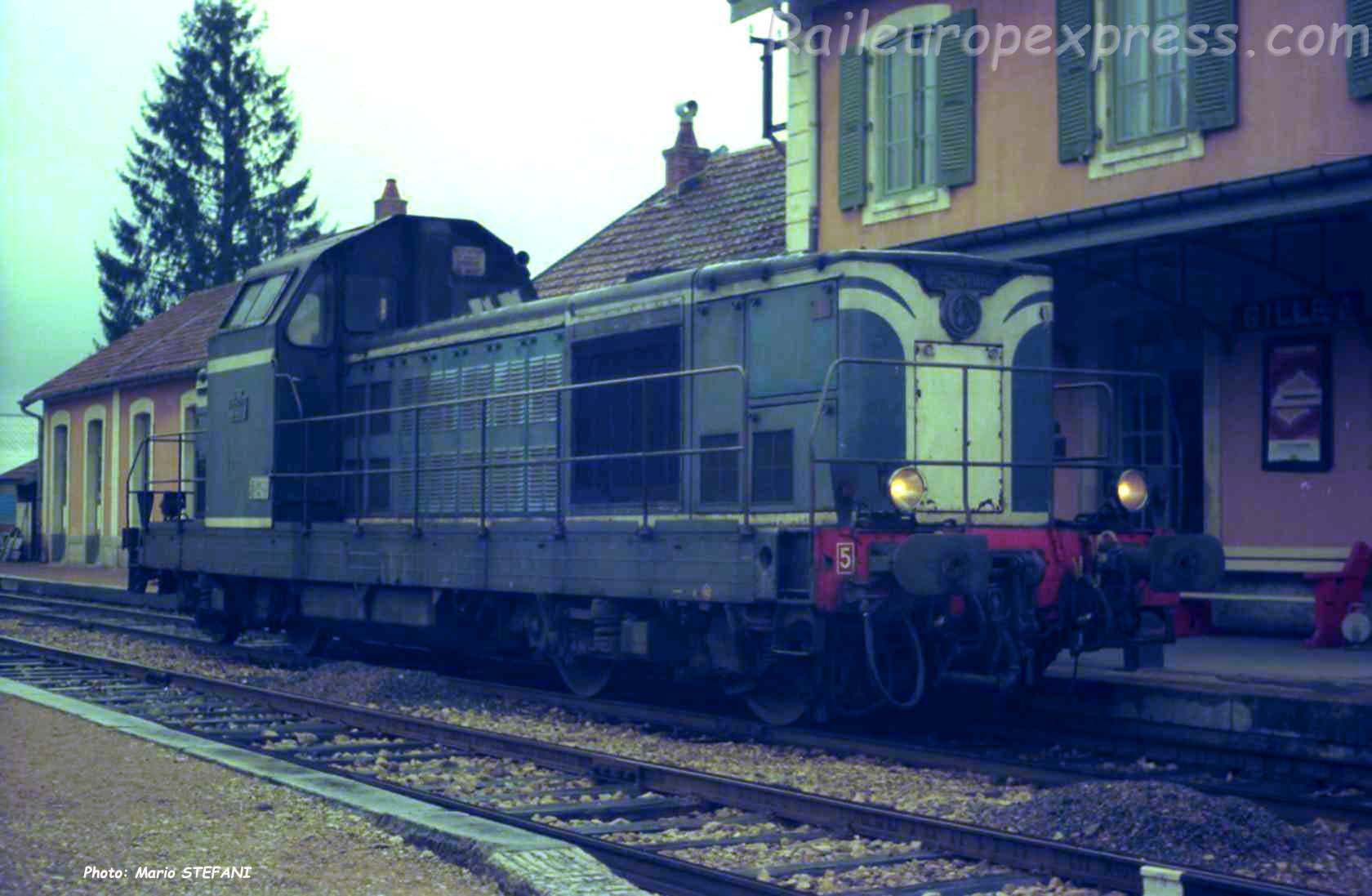 BB 66000 SNCF à Gilley (F-25)