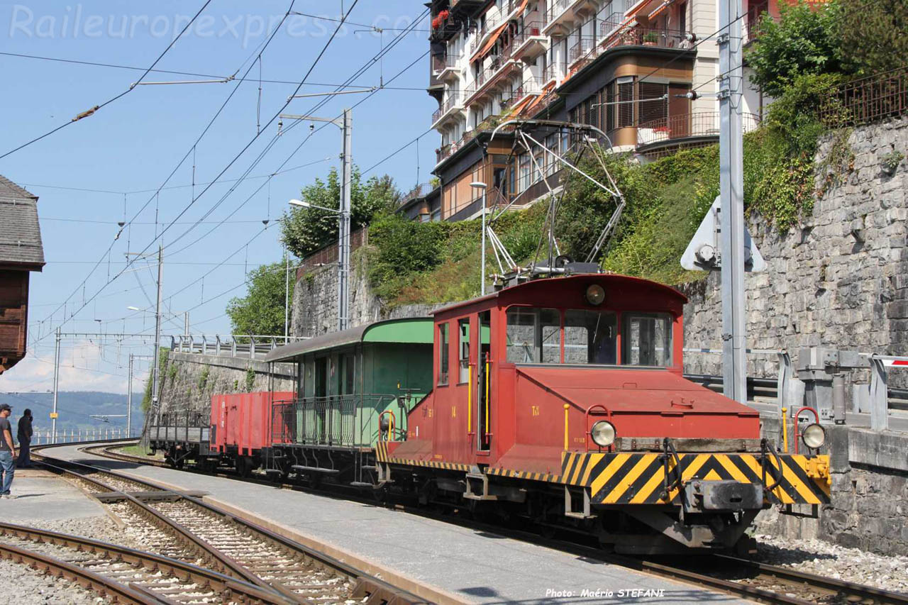 Te 4/4 14 GFM à Chamby (CH)