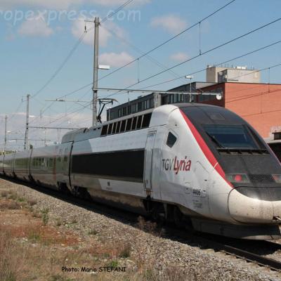 TGV Lyria  4406 à Basel (CH)