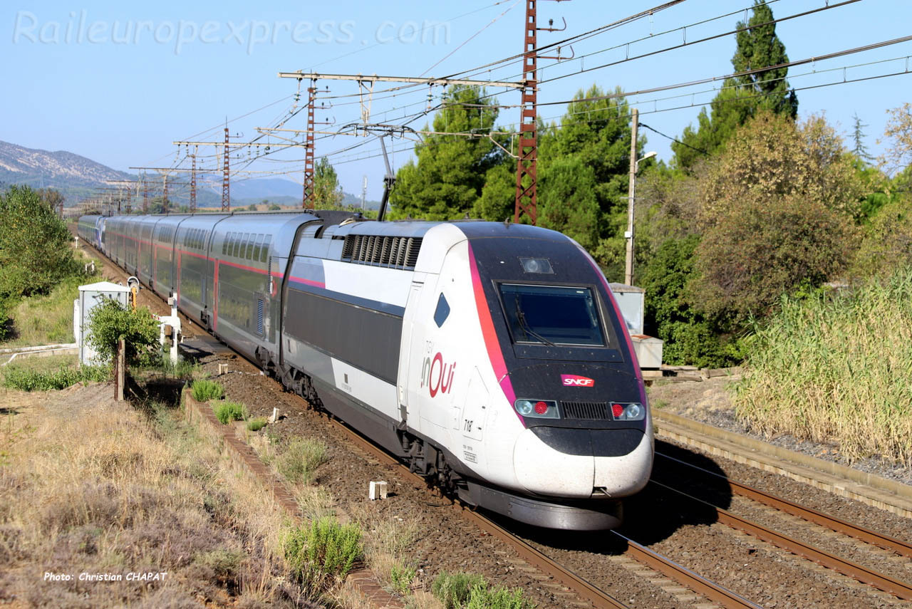 TGV SNCF à Conilhac Corbières (F-11)