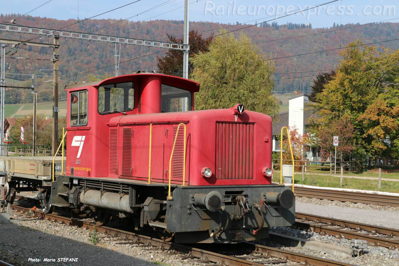 Tm 232 181-9 CJ à Glovelier (CH)