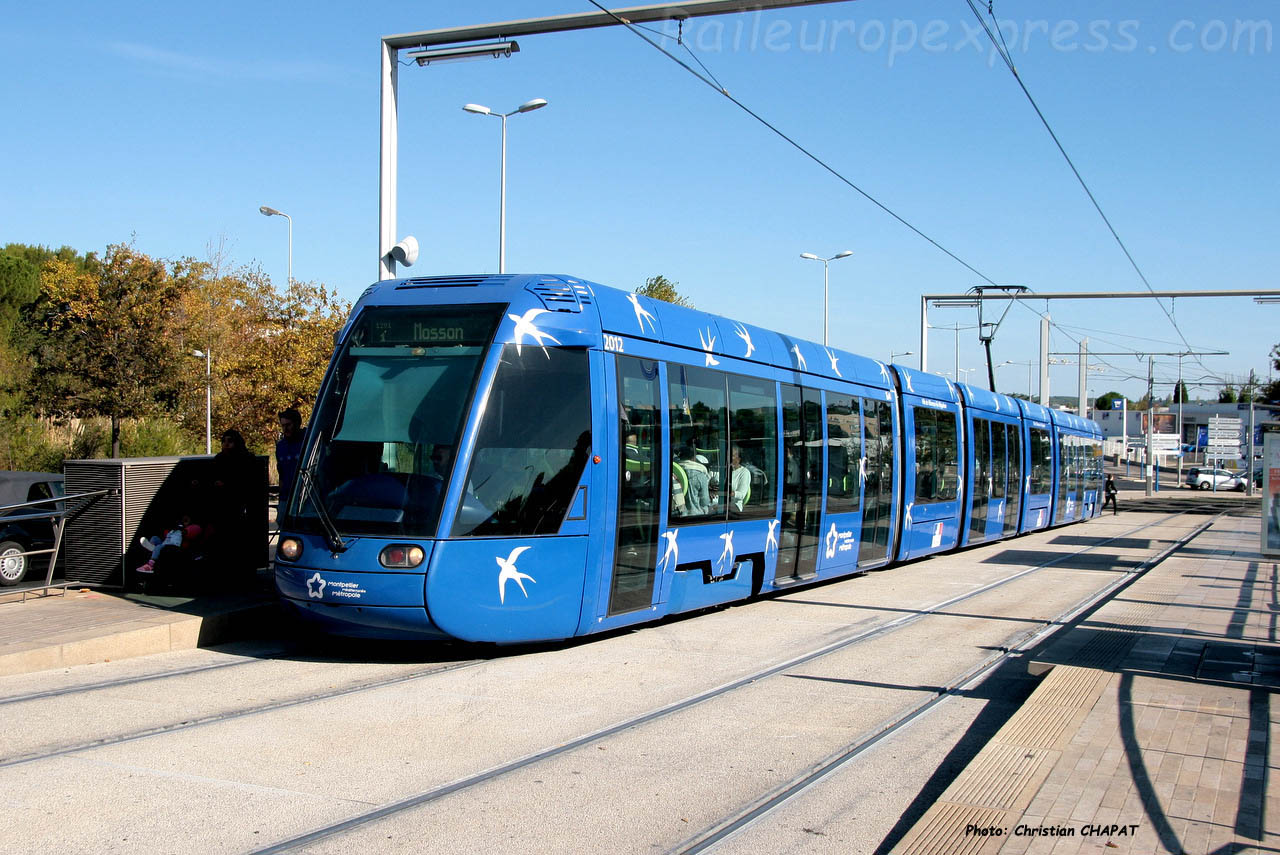 Tram ligne 1 à Montpellier (F-34)