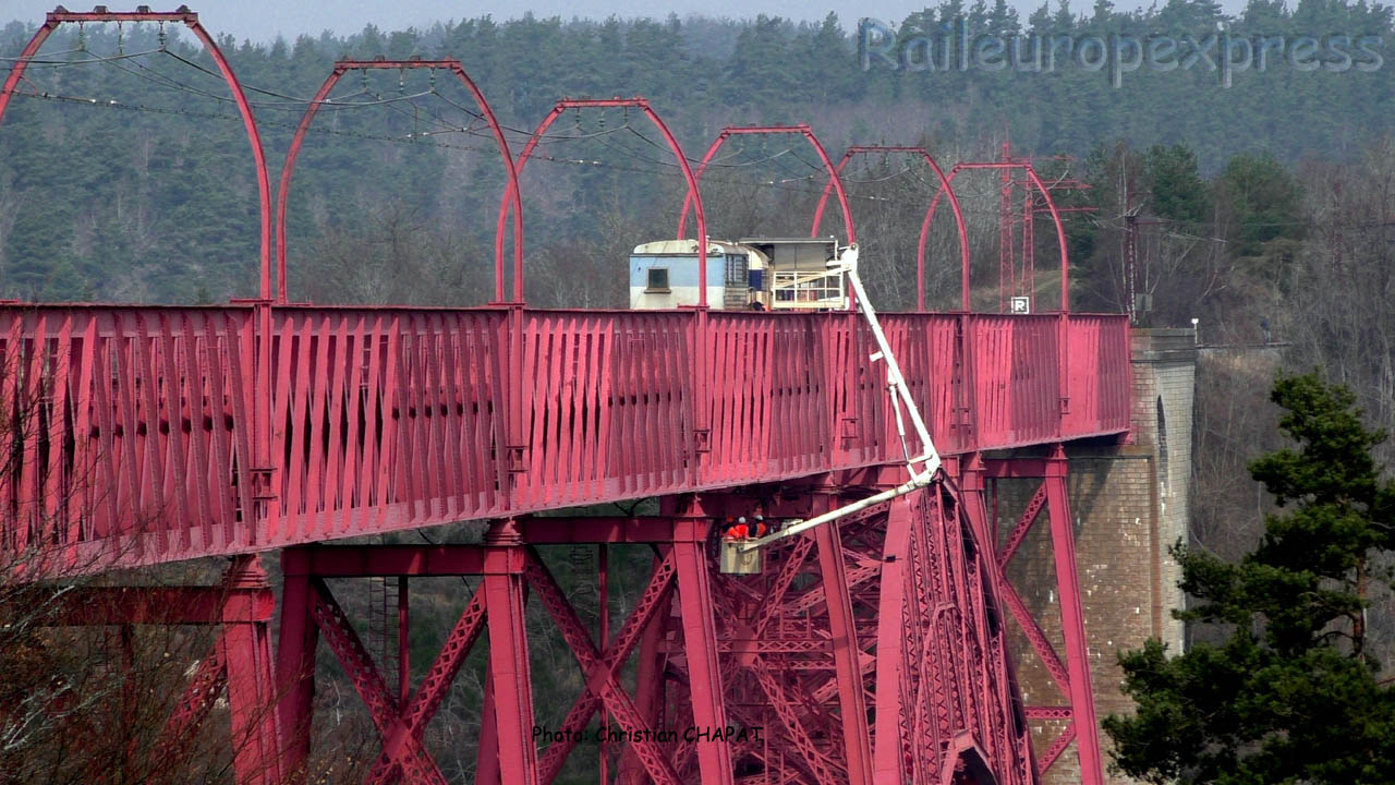 Travaux d'inspection du viaduc de Garabit (F-15)