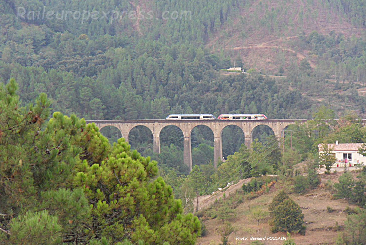 UM d'X 73500 SNCF à Chamborigaud (F-30)