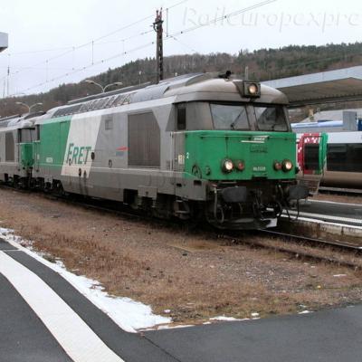UM de BB 67400 SNCF à Neussargues (F-15)