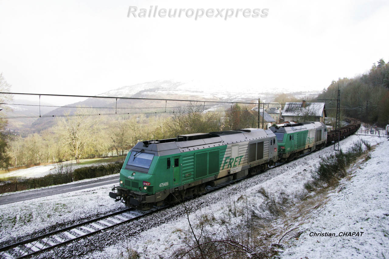 UM de BB 75400 près de Neussargues