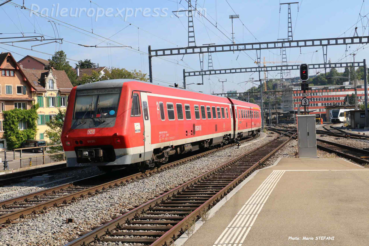 VT 611 011 DB à Schaffhausen (CH)