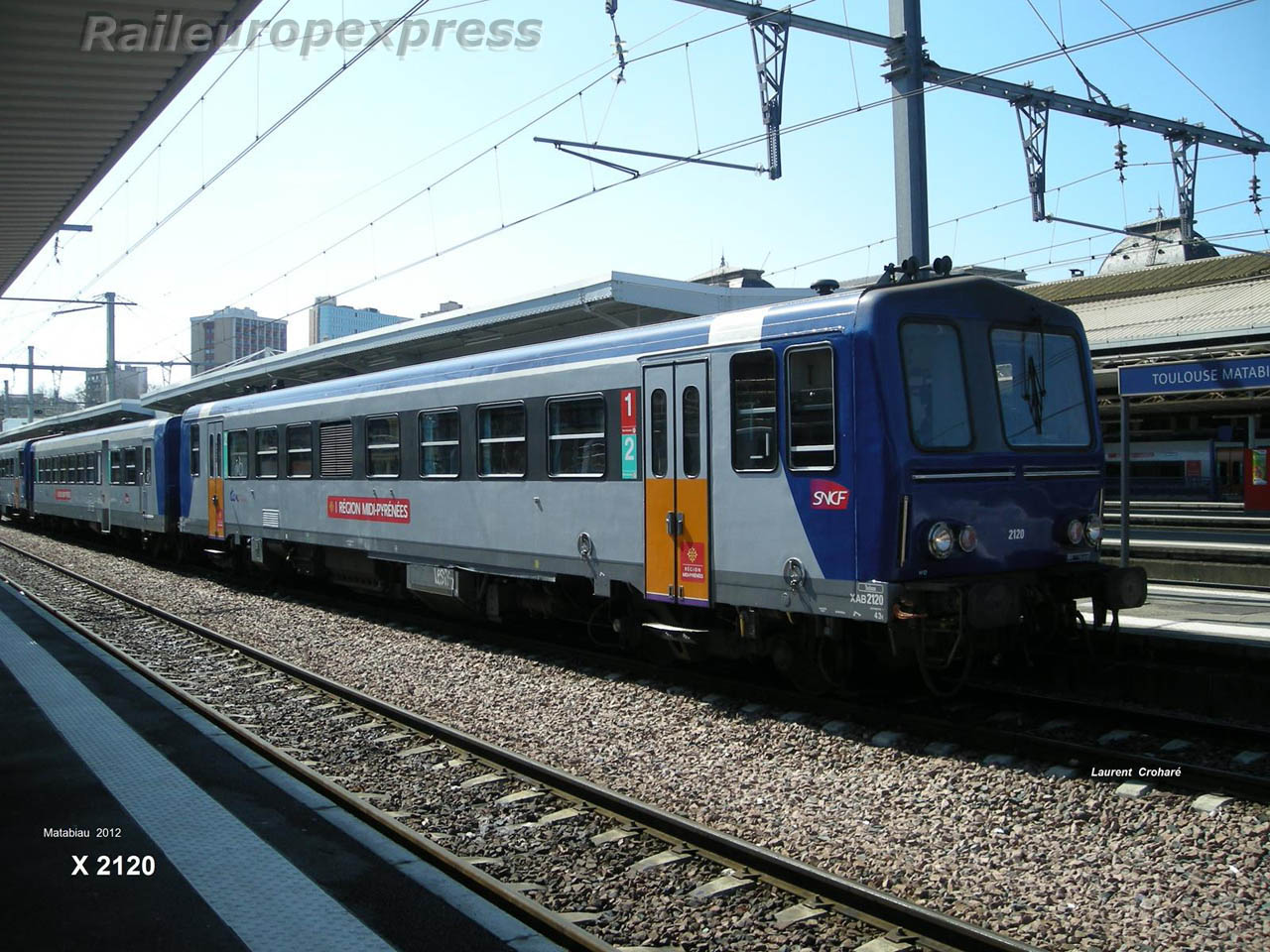 X 2120 SNCF à Toulouse