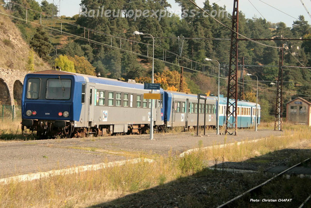 X 2230 SNCF à Saint Flour (F-15)