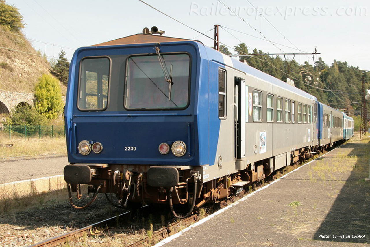 X 2230 SNCF à Saint Flour (F-15)