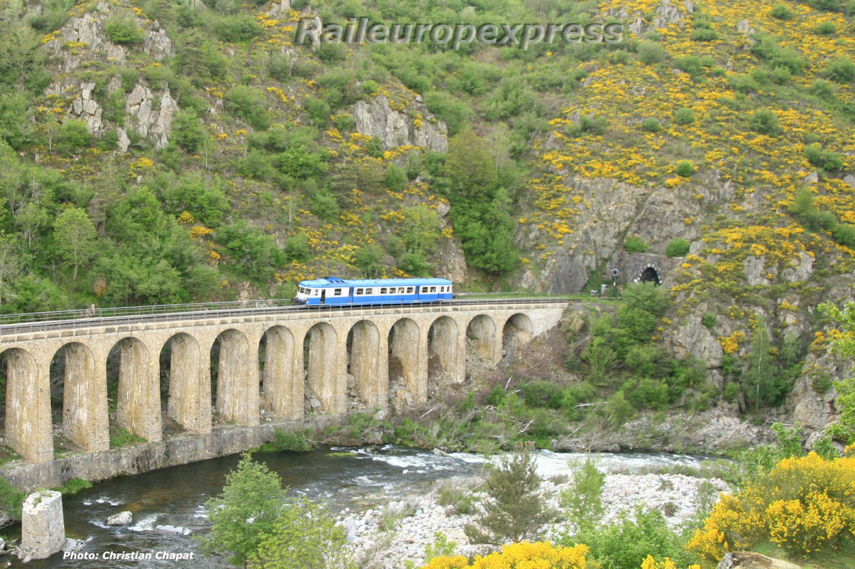 X 2819 entre Langeac et Langogne