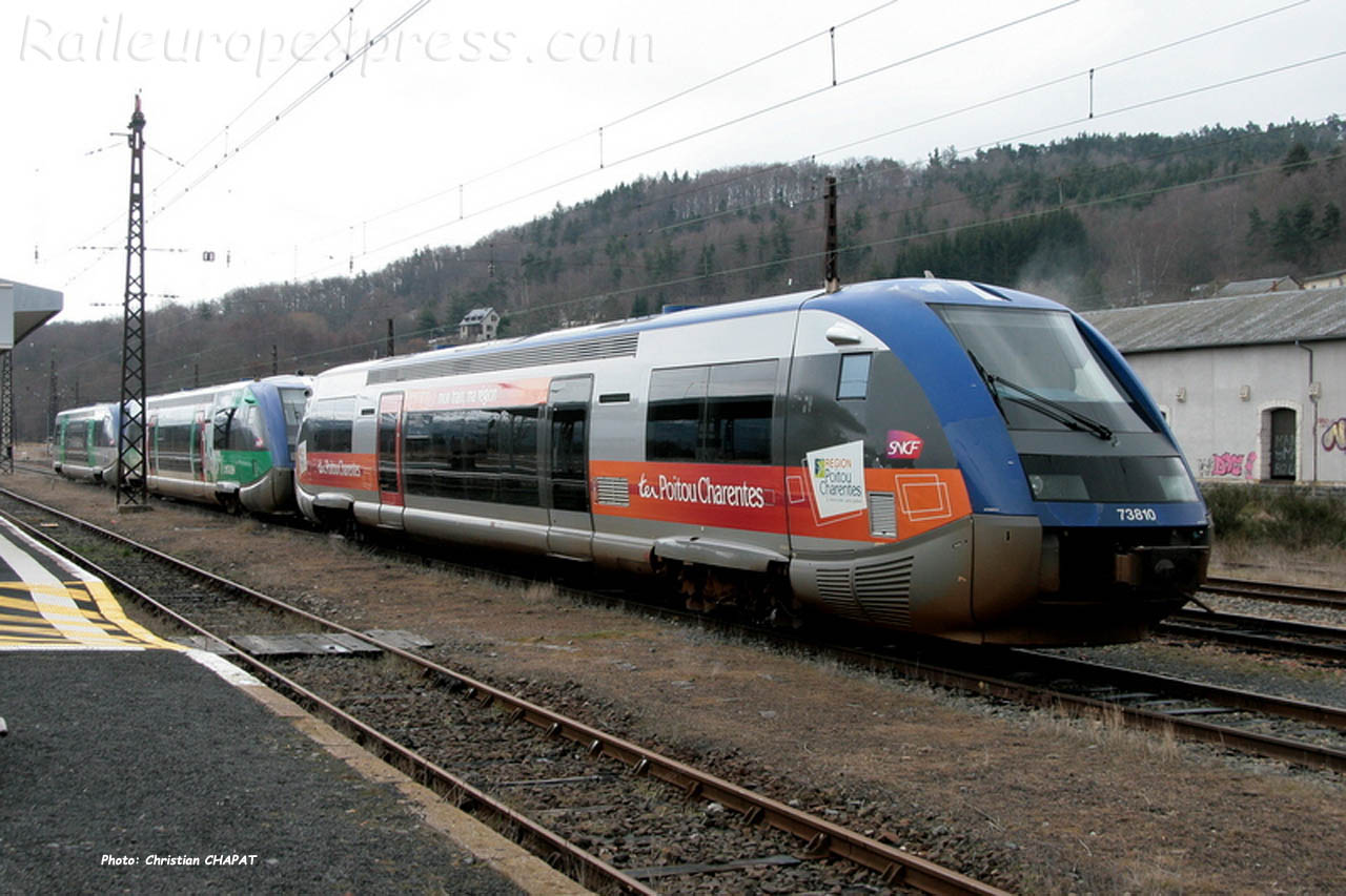 X 73810 SNCF à Neussargues (F-15)