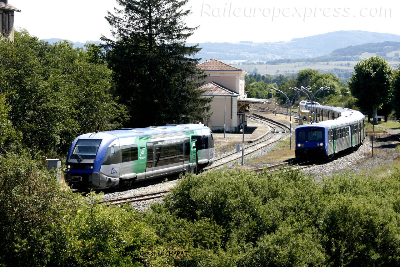 X 73500 et RRR à Saint Georges d'Aurac (F-43)