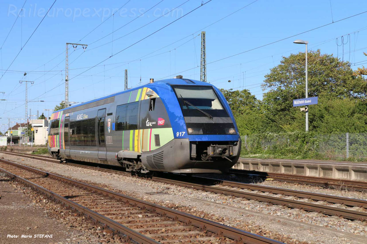 X 73500 SNCF à Müllheim Baden (D)