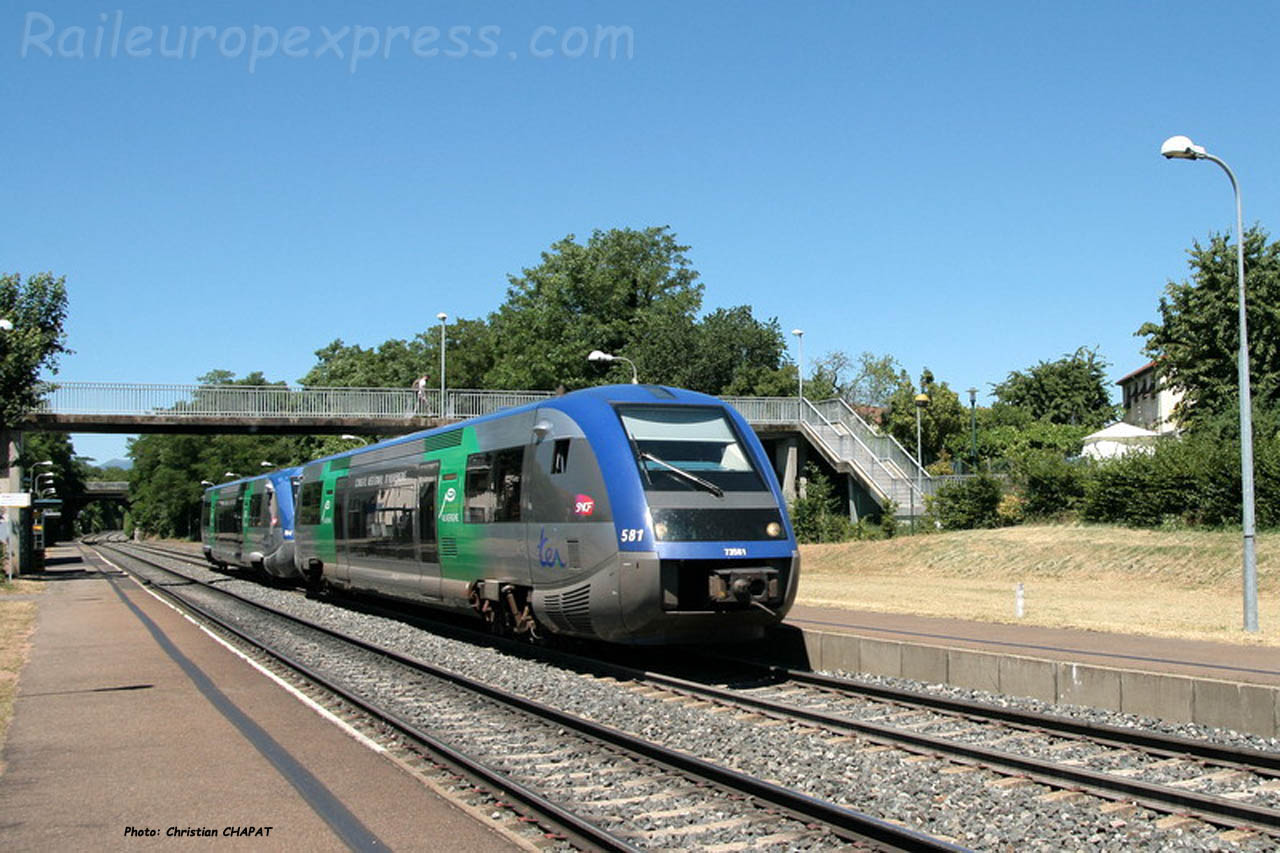 X 73500 SNCF Le Cendre (F-63)