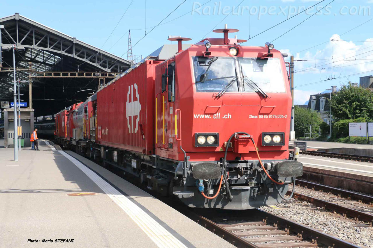 XTmas 99 85 9174 004-3 CFF à Lausanne (CH)