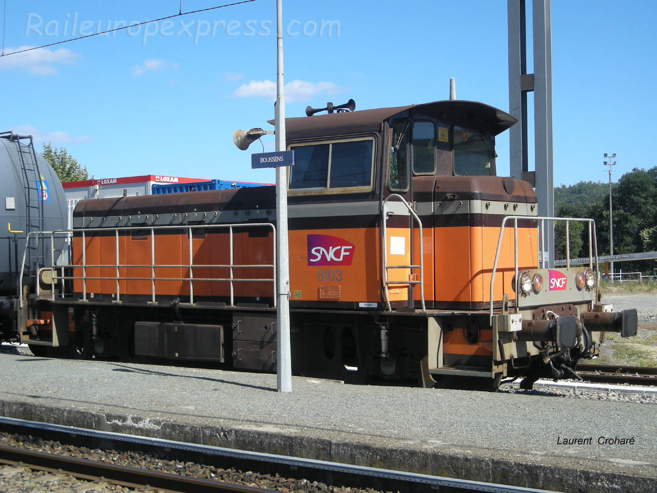 Y 8103 SNCF à Boussens (F-31)