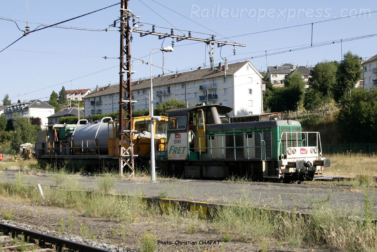 Y 8141 SNCF à Saint Flour (F-15)