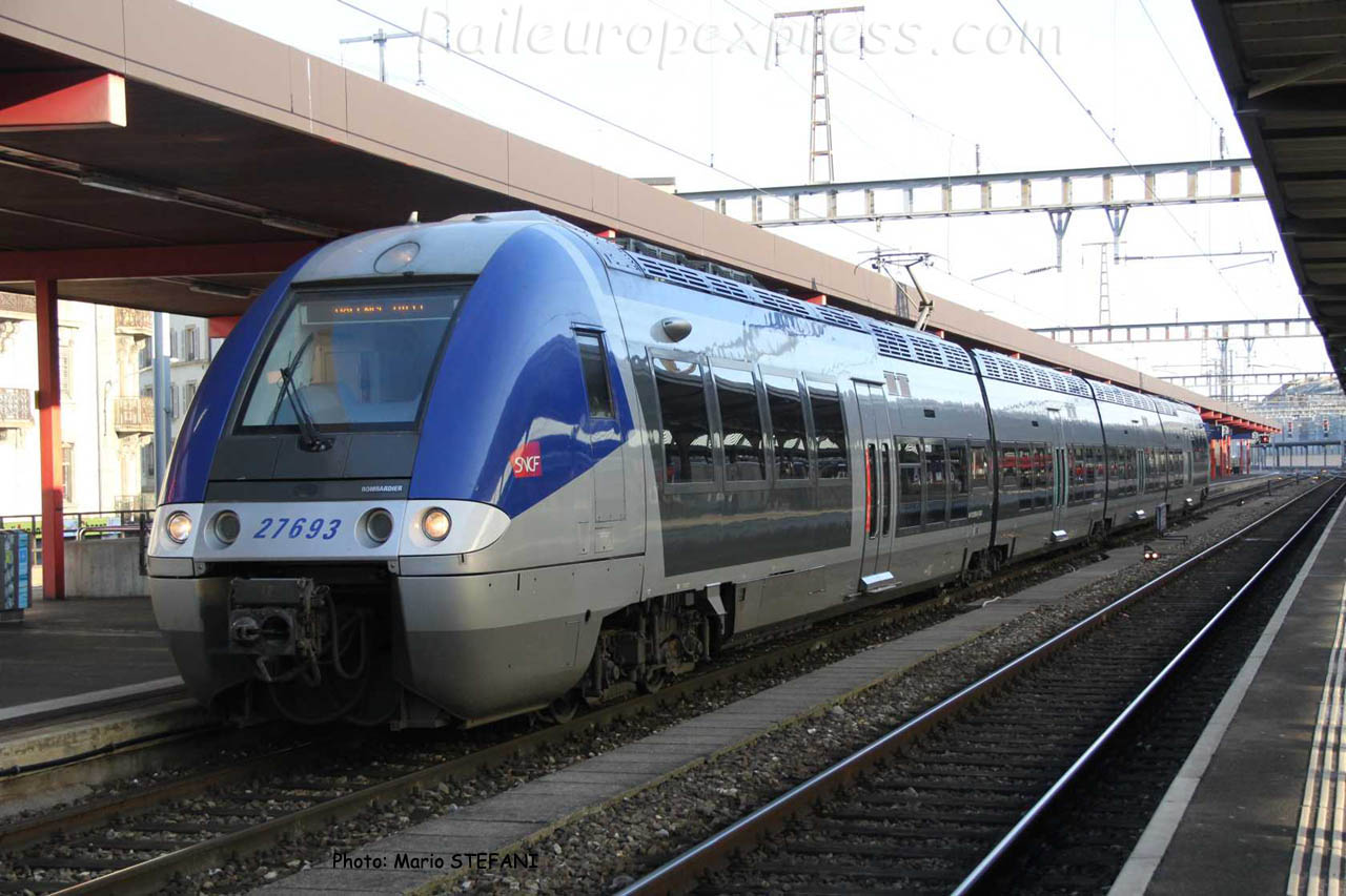 Z 27693 SNCF à Genève (CH)