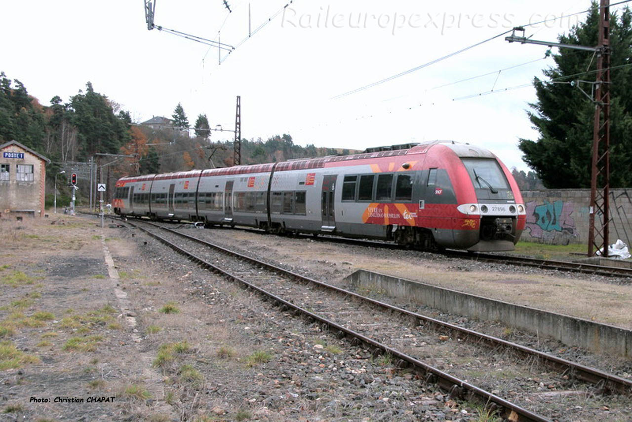 Z 27695 SNCF à Saint Flour (F-15)