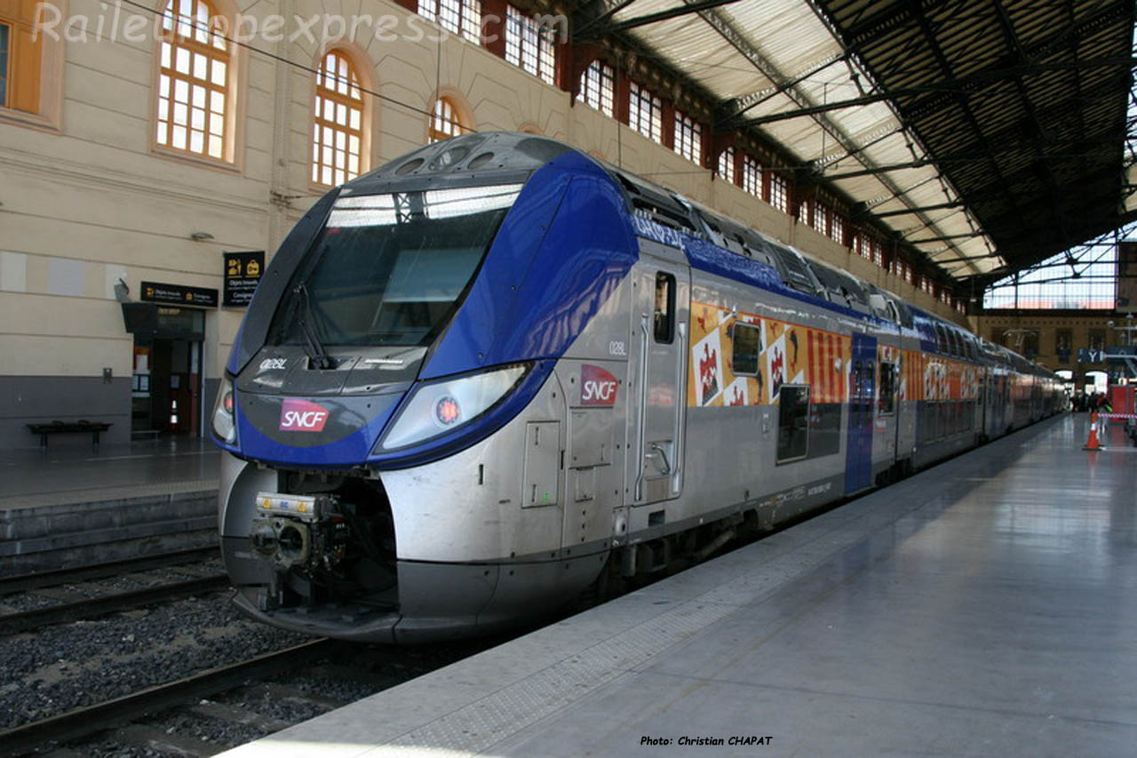 Z 55500 SNCF à Marseille Saint Charles (F-13)