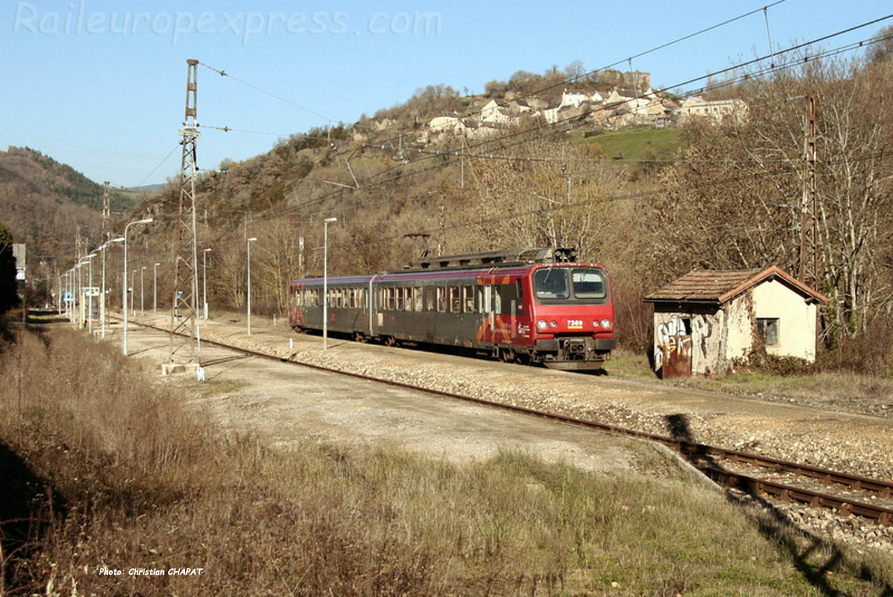 Z 7300 SNCF à Banassac La Canourgue (F-48)