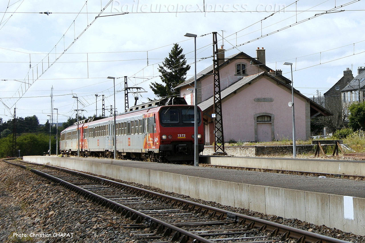 Z 7312 SNCF à Aumont-Aubrac (F-48)